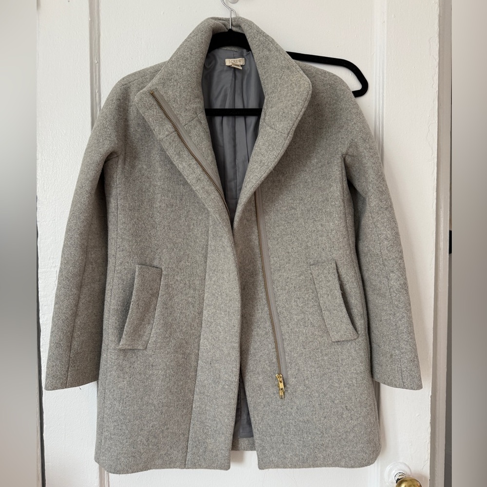 Women's Gray Wool Coat